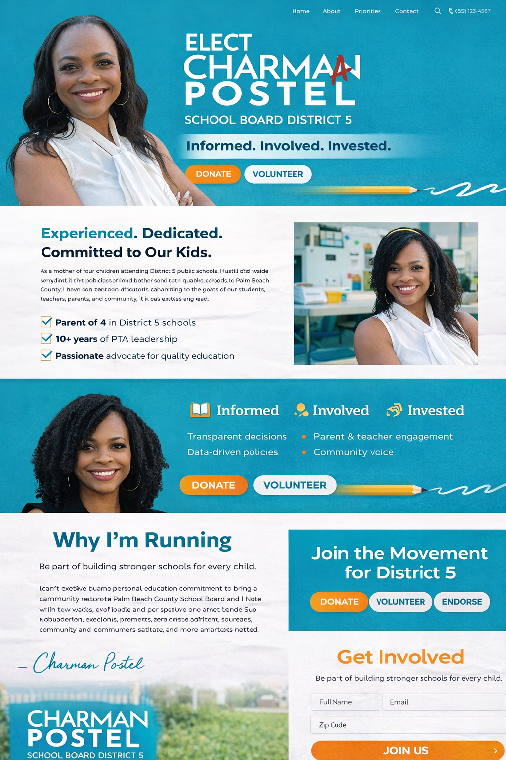 Political Branding materials